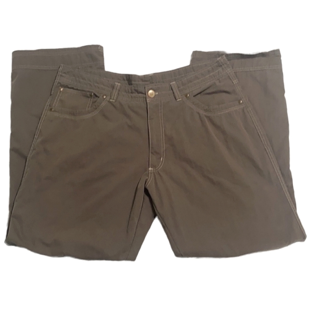 Pacific Trail Greenish Brown Activewear Pants Men Size 40